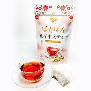 Té Rooibos Tibio<br>Té de rooibos con jengibre y otros 