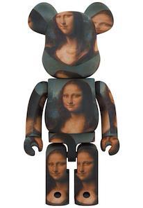 BE@RBRICK LEONARD DE VINCI Mona Lisa 1000％
