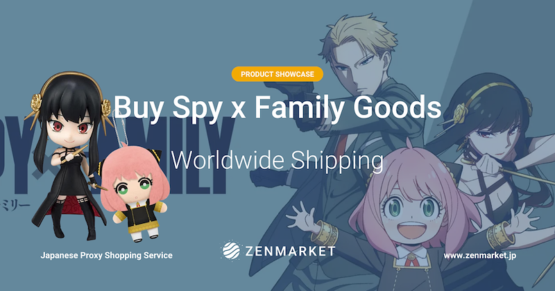 Compra articoli SPY x FAMILY direttamente dal Giappone con ZenMarket