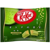 Şimdi Yeşil Çaylı (Matcha) KitKat Japon Çikolata ve Aburcuburları