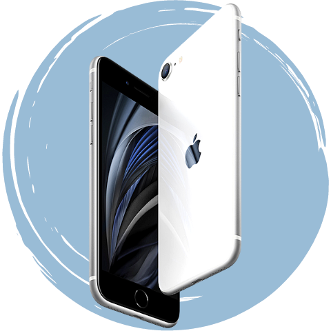 <strong>iPhone SE</strong>
<br>1 . 2 . 3
