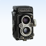 <strong>Rolleiflex</strong><br>
Appareils photo Reflex bi-objectif