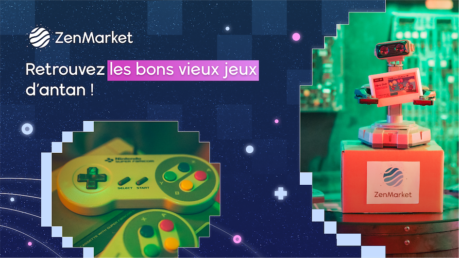 Acheter des consoles rétrogaming du Japon avec ZenMarket