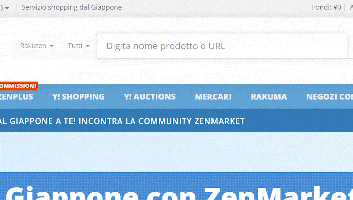 Come navigare tra i negozi ZenMarket