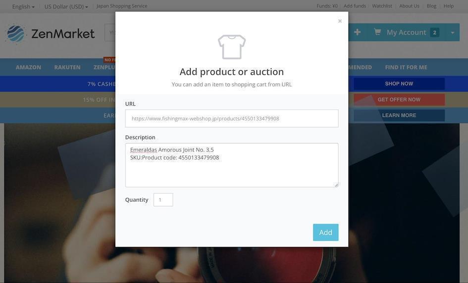 Add Items to Your Cart