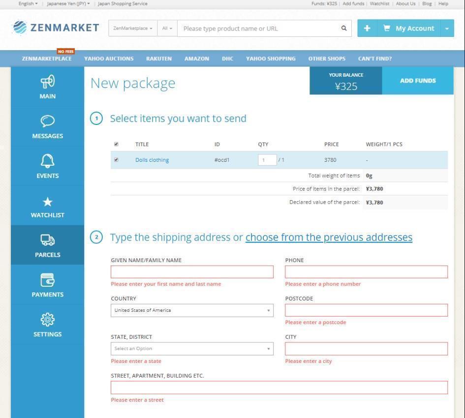 Creating ZenMarket plots