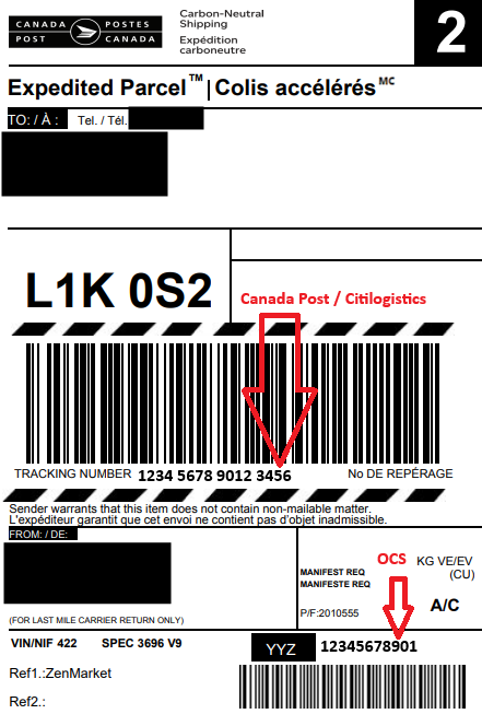 Citilogisitics parcel tracking