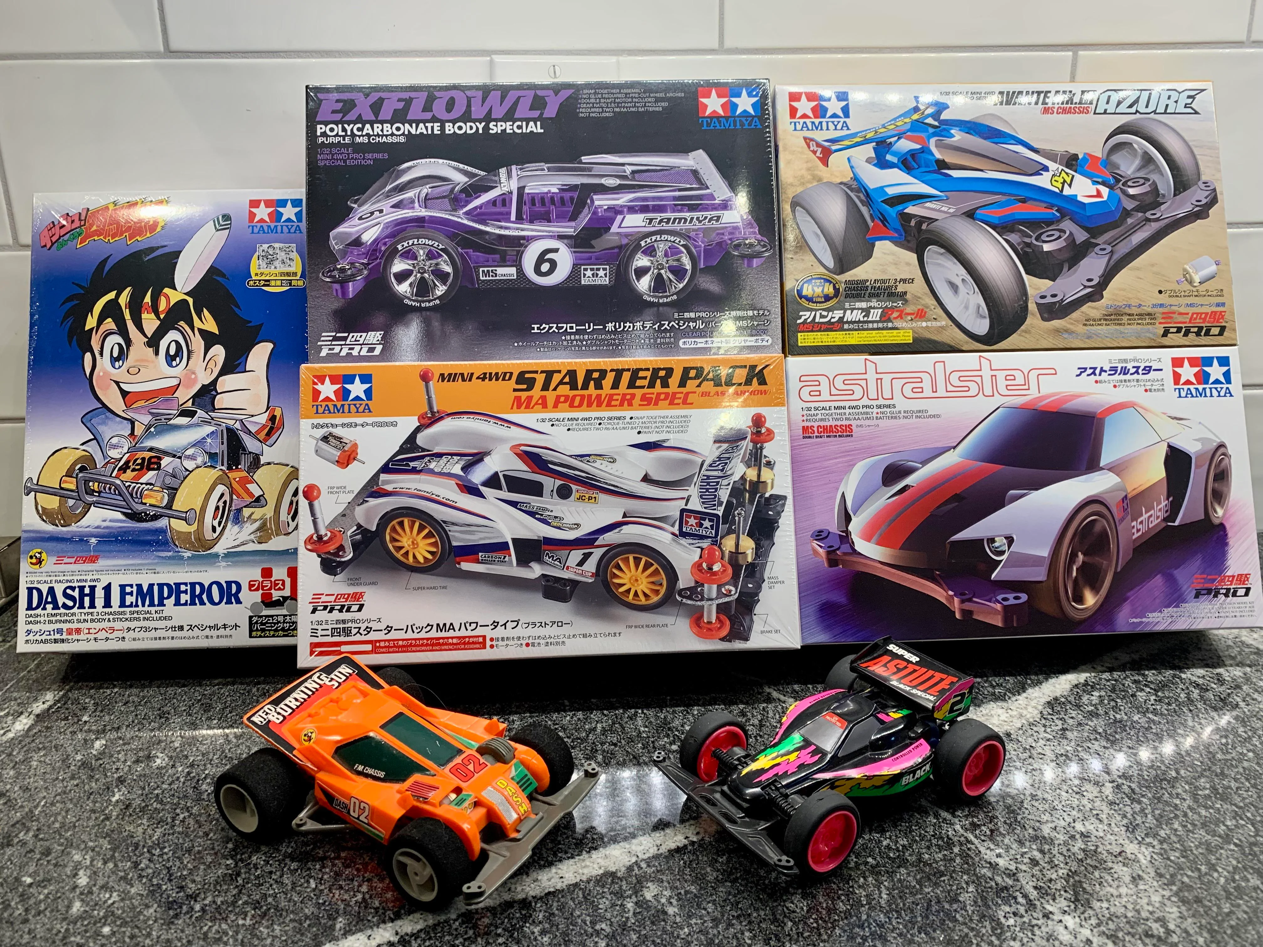 Tamiya Mini 4wd моделі