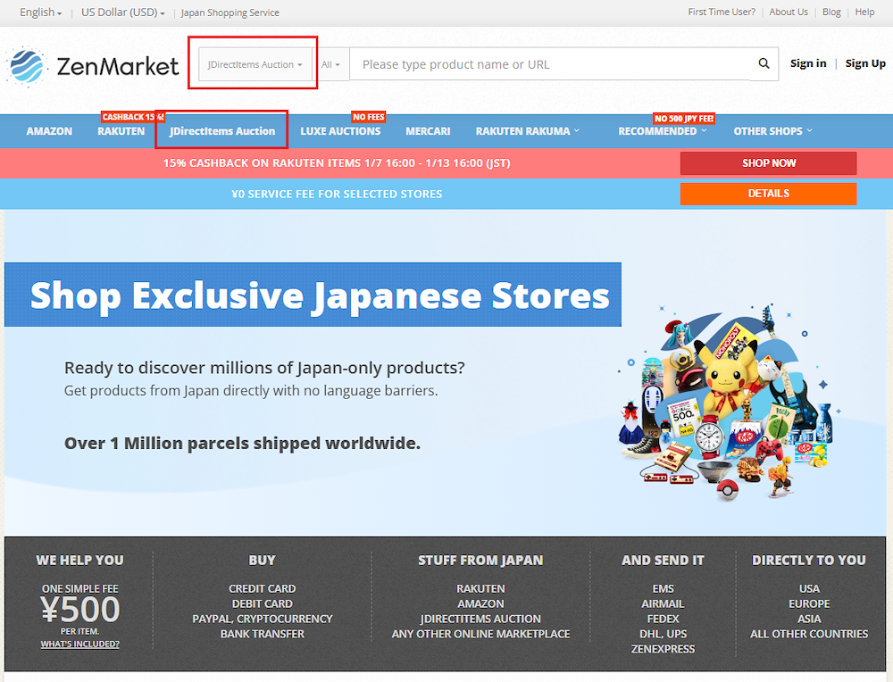 How to bid on ZenMarket