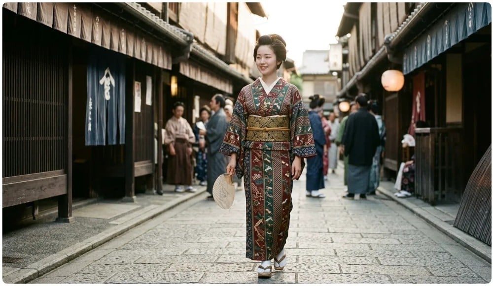 Косодэ - предшественник кимоно