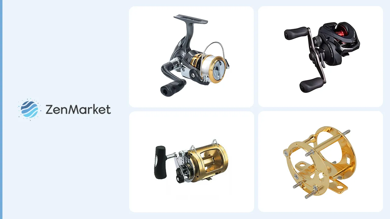 Японские рыболовные катушки ZenMarket