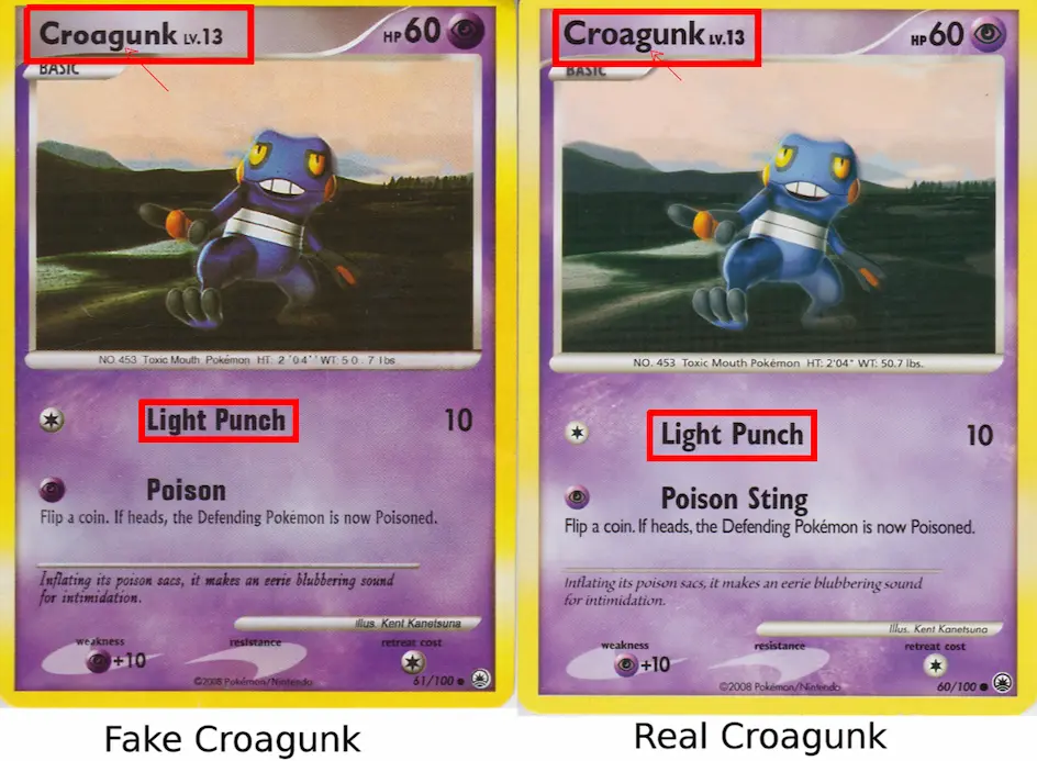 ZenMarket Pokemon картки фейк текст