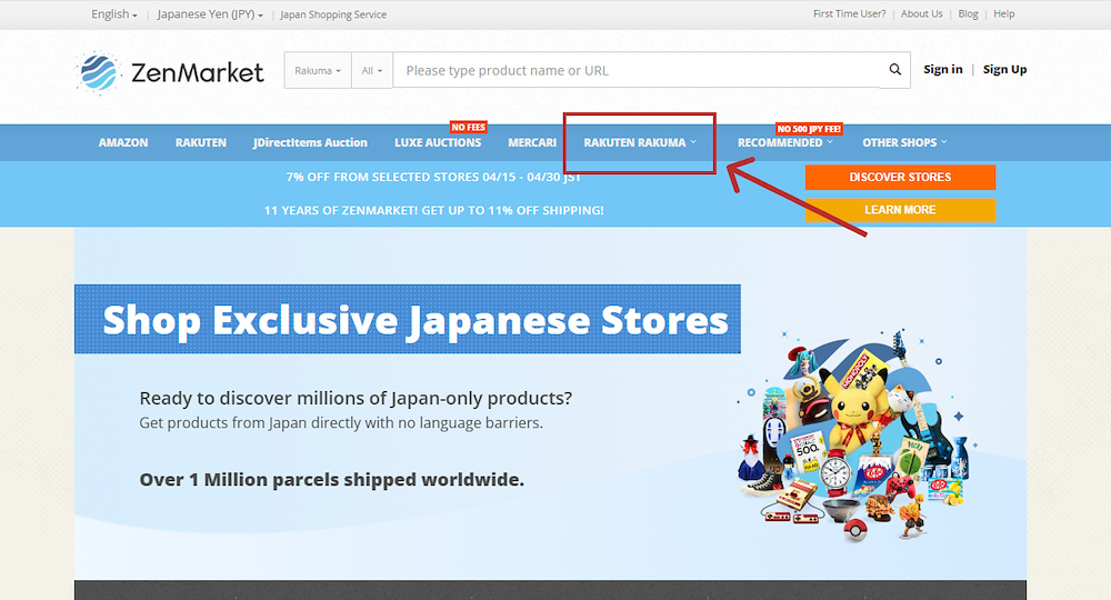Shop Rakuma Japan with ZenMarket!