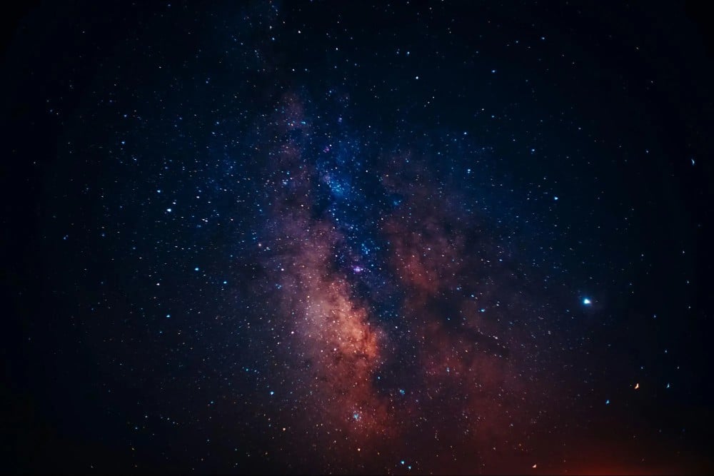 Night sky and stars