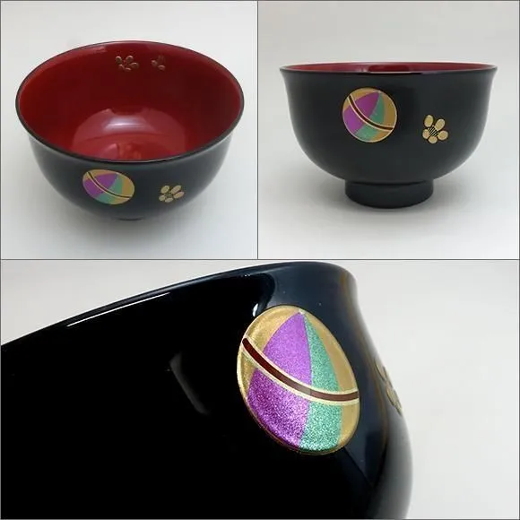 Urushi serving dishes