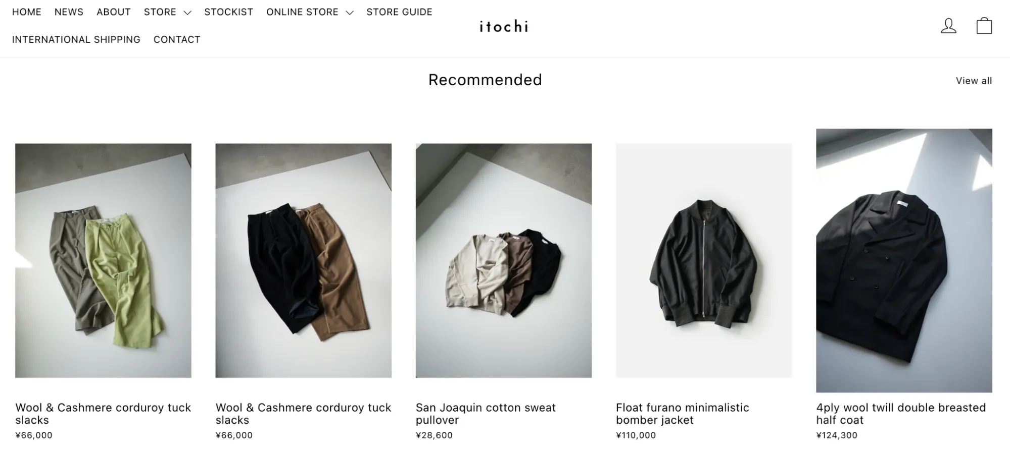 site web Itochi