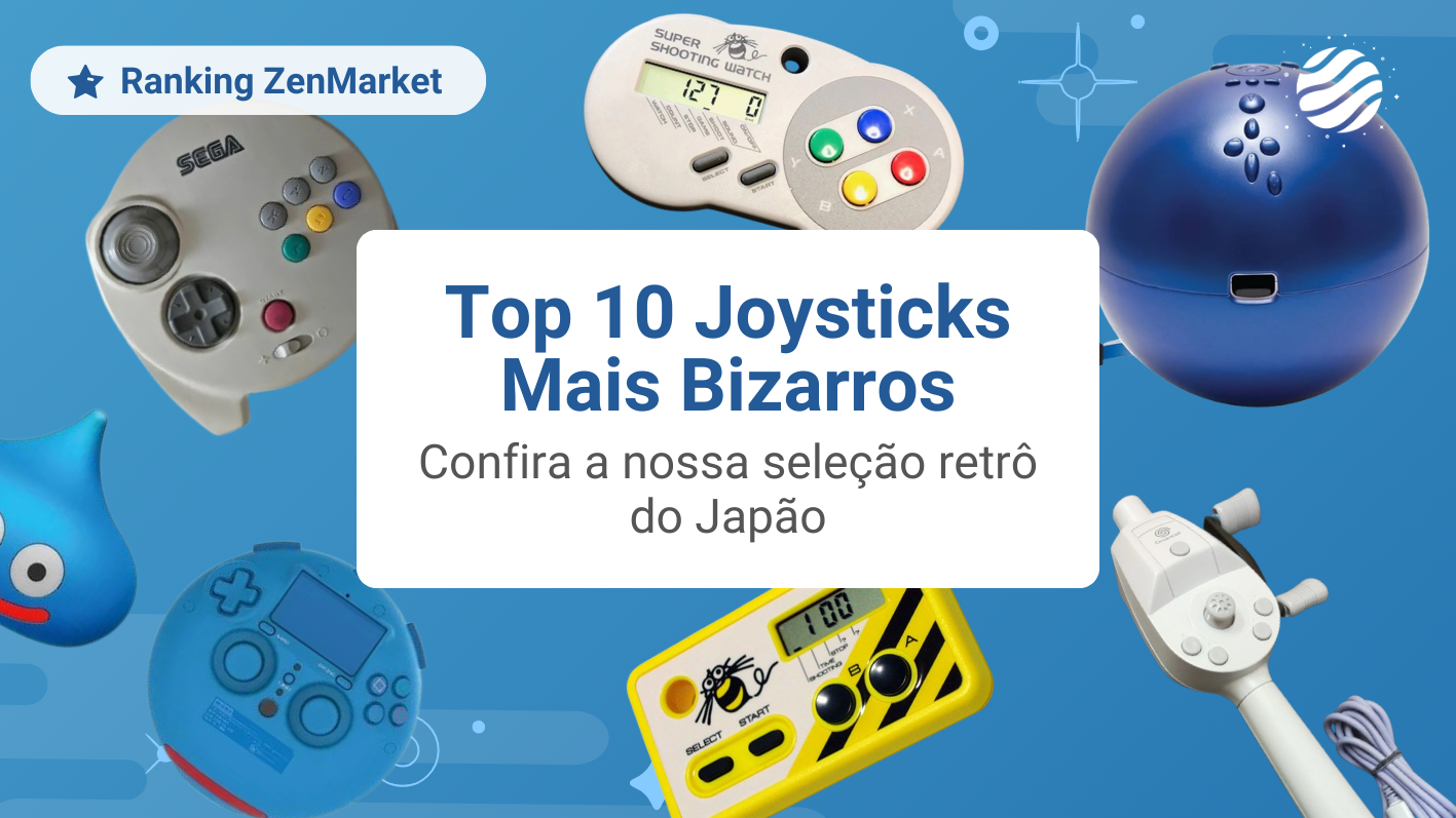 Top 10 Joysticks Retr&ocirc; Mais Bizarros do Jap&atilde;o