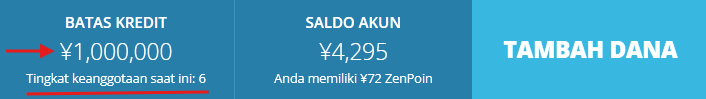 Cara Menggunakan Sistem Kredit ZenMarket