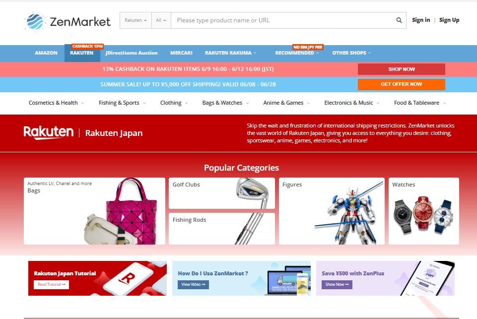 Shop Rakuten Japan with ZenMarket!