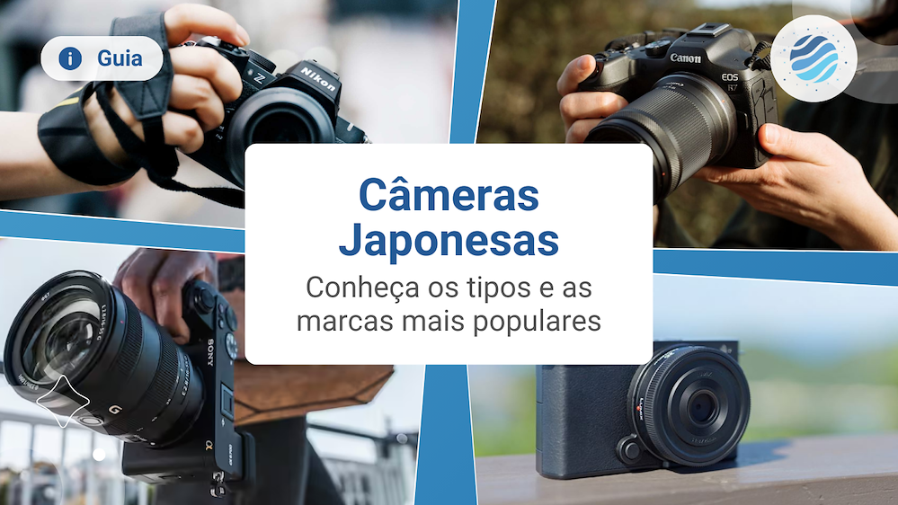 Marcas de C&acirc;meras DSLR Japonesas Mais Populares