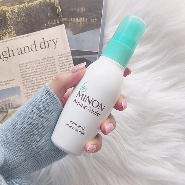 Minon Amino Moist Medicated Acne Care Milk