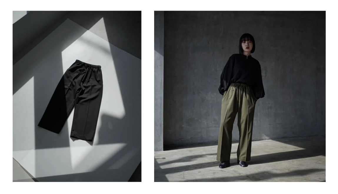 Pantalon simple et &eacute;lastique Itochi