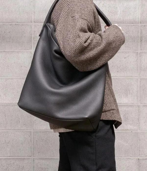 sac minimaliste noir Devoa