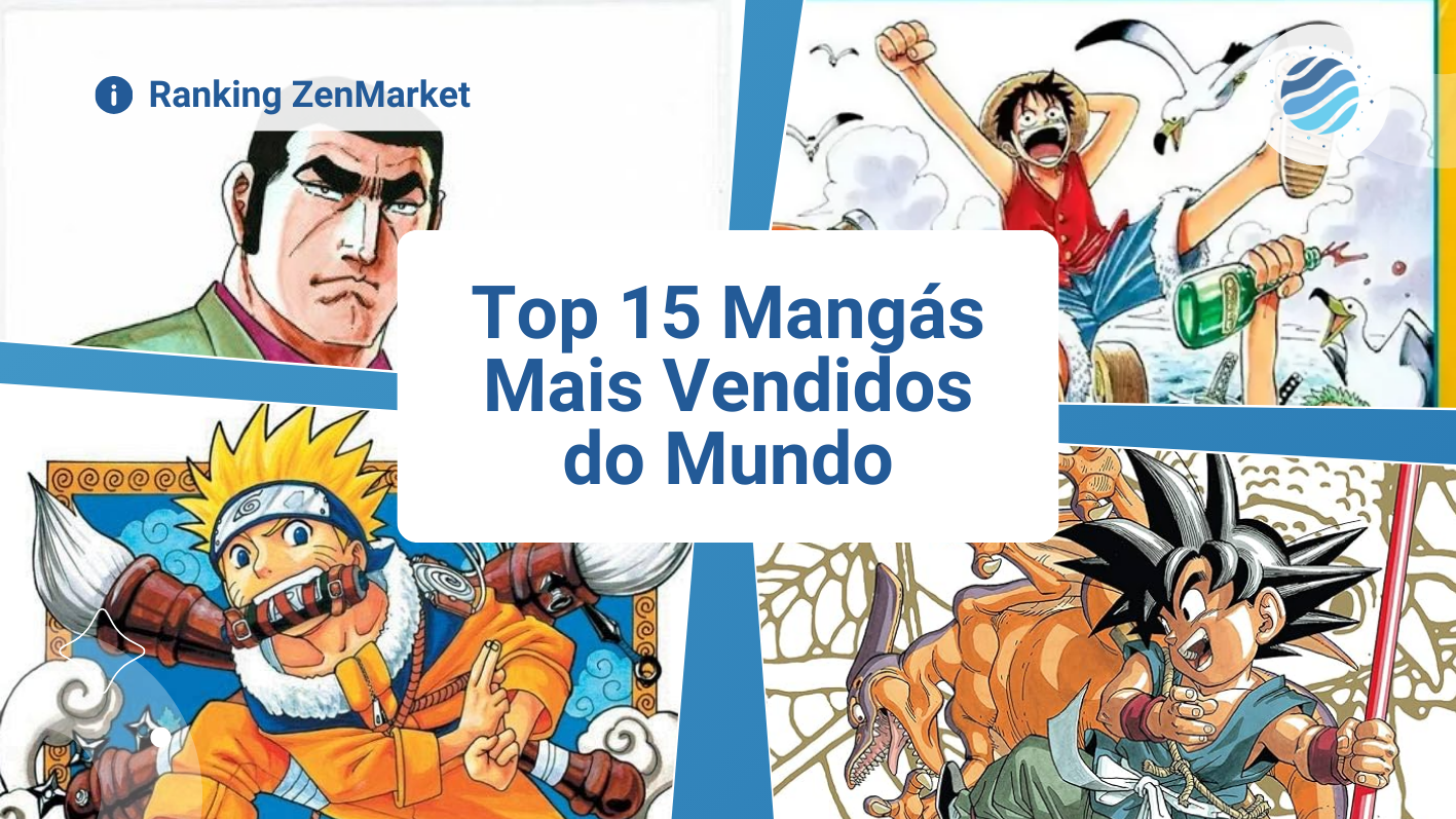 Top 15 dos Mang&aacute;s Mais Vendidos do Mundo
