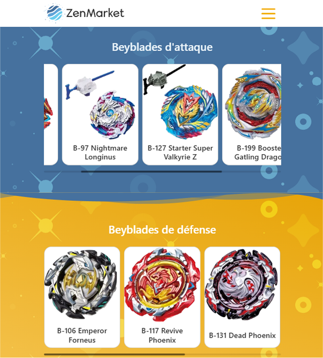 Showcase ZenMarket Beyblades