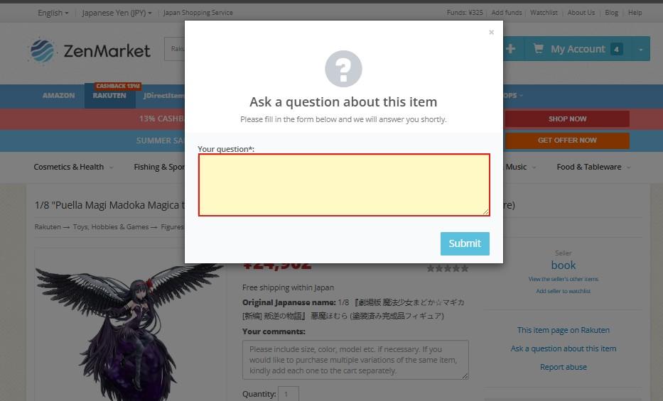 Shopping on Rakuten Japan is easy with ZenMarket!