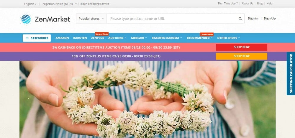 Create your ZenMarket account