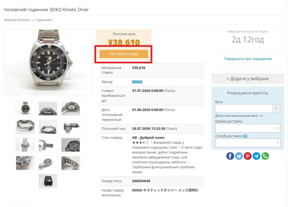 Inspect the Item
