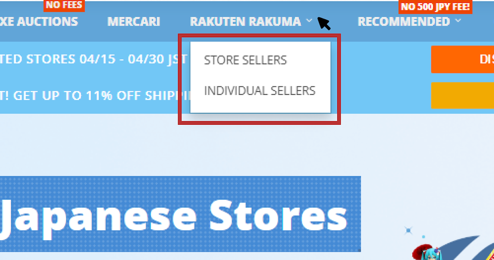 ZenMarket Rakuma Tab