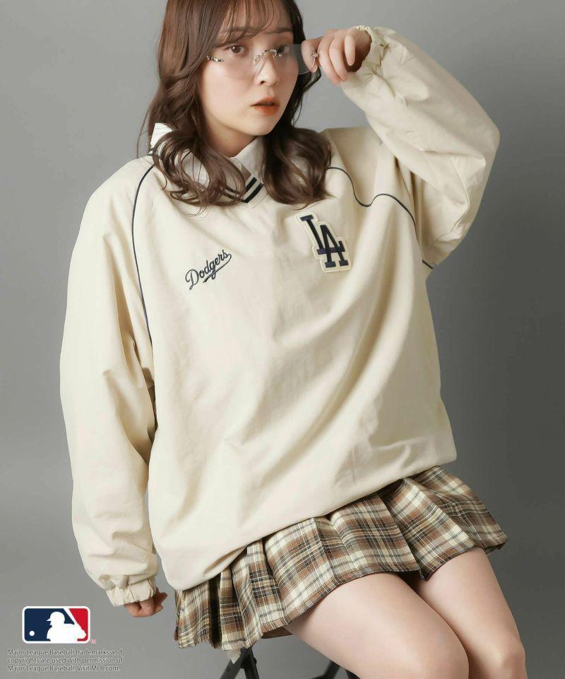 LA Dodgers Oversized Nylon Pullover